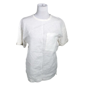 Unisex Massimo Dutti - T-shirt, size 34 - White (1)