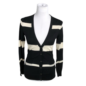 Unisex Massimo Dutti - Cardigan, size 36 - Black (1)
