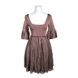 Unisex Bebe - Schiffon dress, size 34 - Light pink ()