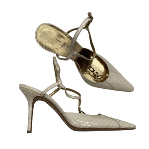 Unisex Dolce&Gabbana - High heels, size 38 - Beige (1)
