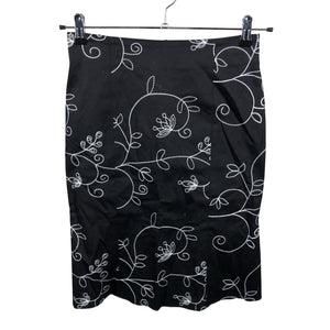 Unisex Marimekko - Fabric skirt, size 36 - Black (1)