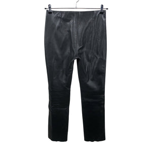 Unisex DKNY - Leather pants, size 36 - Black (2)