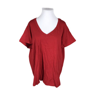 Unisex Zizzi - Tricot tunic, size 54 - Red (1)
