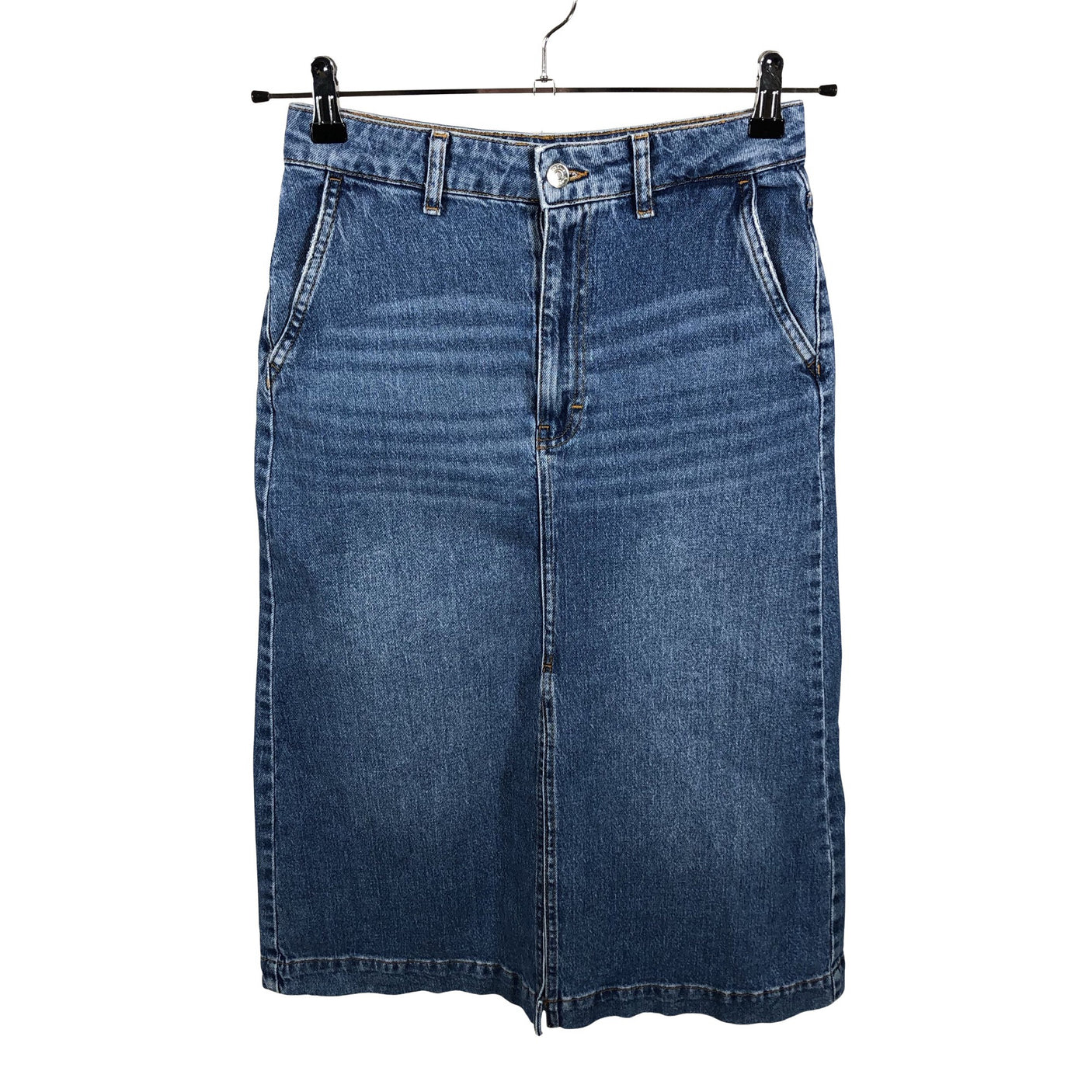 Unisex Part two - Denim skirt, size 32 - Blue (1)