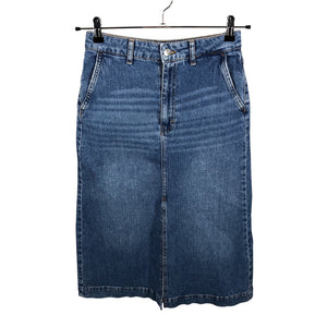 Unisex Part two - Denim skirt, size 32 - Blue (1)