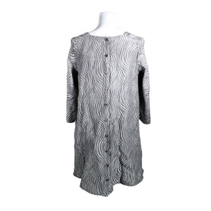Unisex Grizas - Schiffon dress, size 38 - Gray (2)