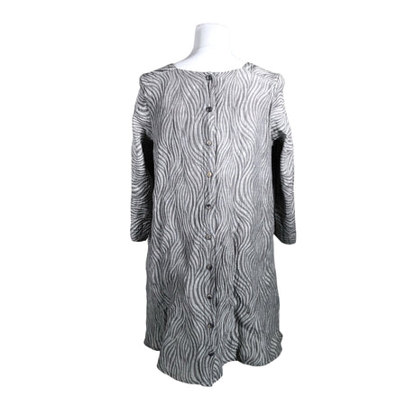 Unisex Grizas - Schiffon dress, size 38 - Gray (2)