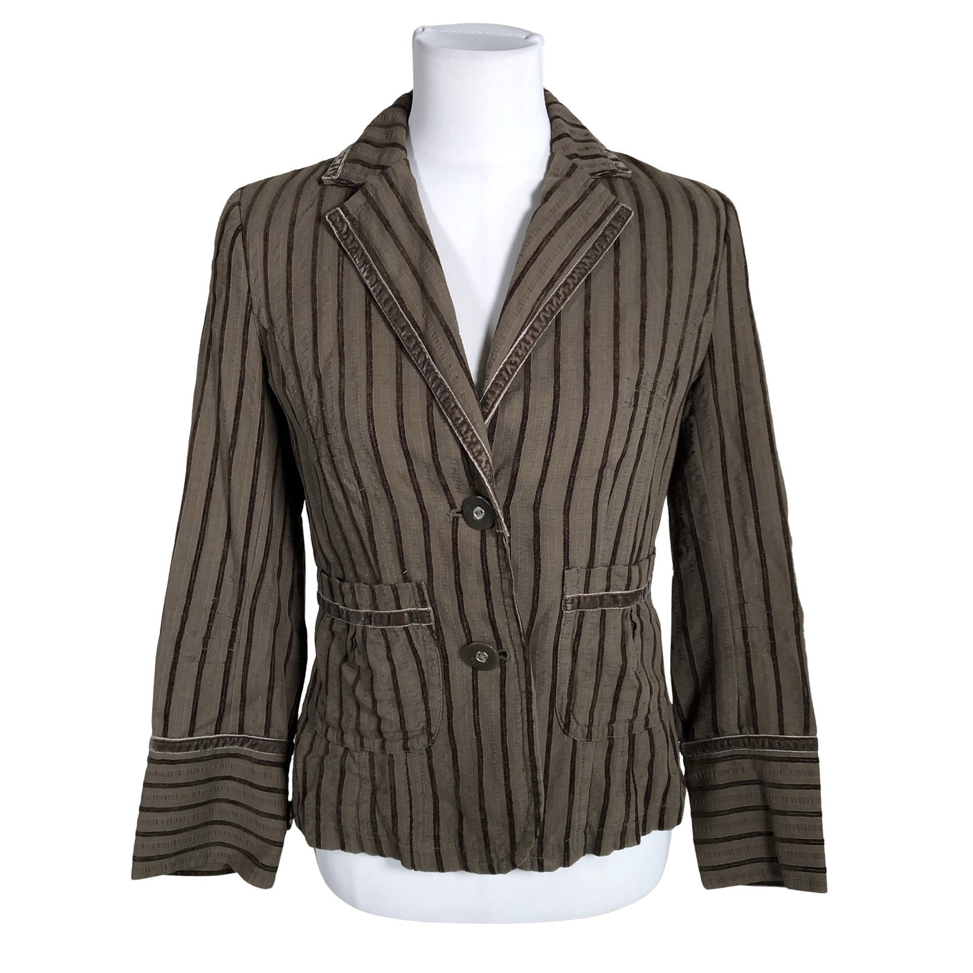Unisex Fransa - Jacket, size 36 - Brown (1)