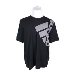 Unisex Adidas - Sports shirt, short sleeve, size L - Black (1)