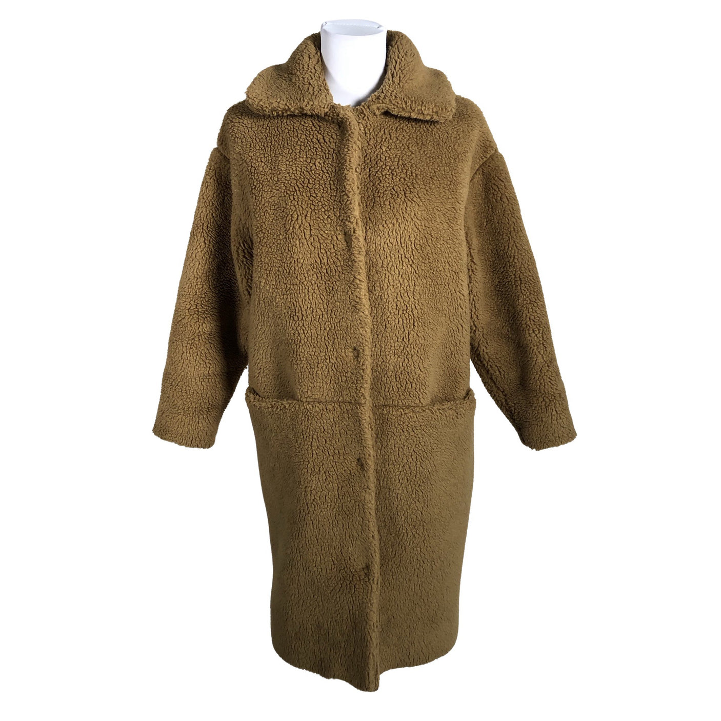 Unisex Peak Performance - Faux fur coat, size 34 - Brown (1)