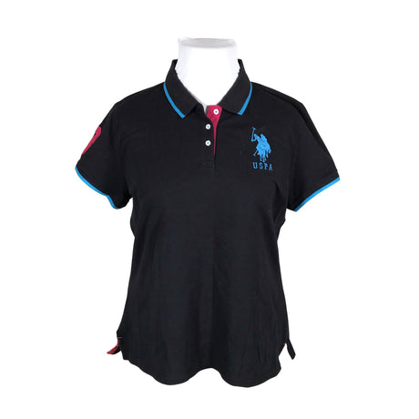 Unisex U.S. Polo Assn. - Polo shirt, size 44 - Black ()