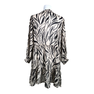 Unisex Part two - Schiffon tunic, size 40 - Black (2)