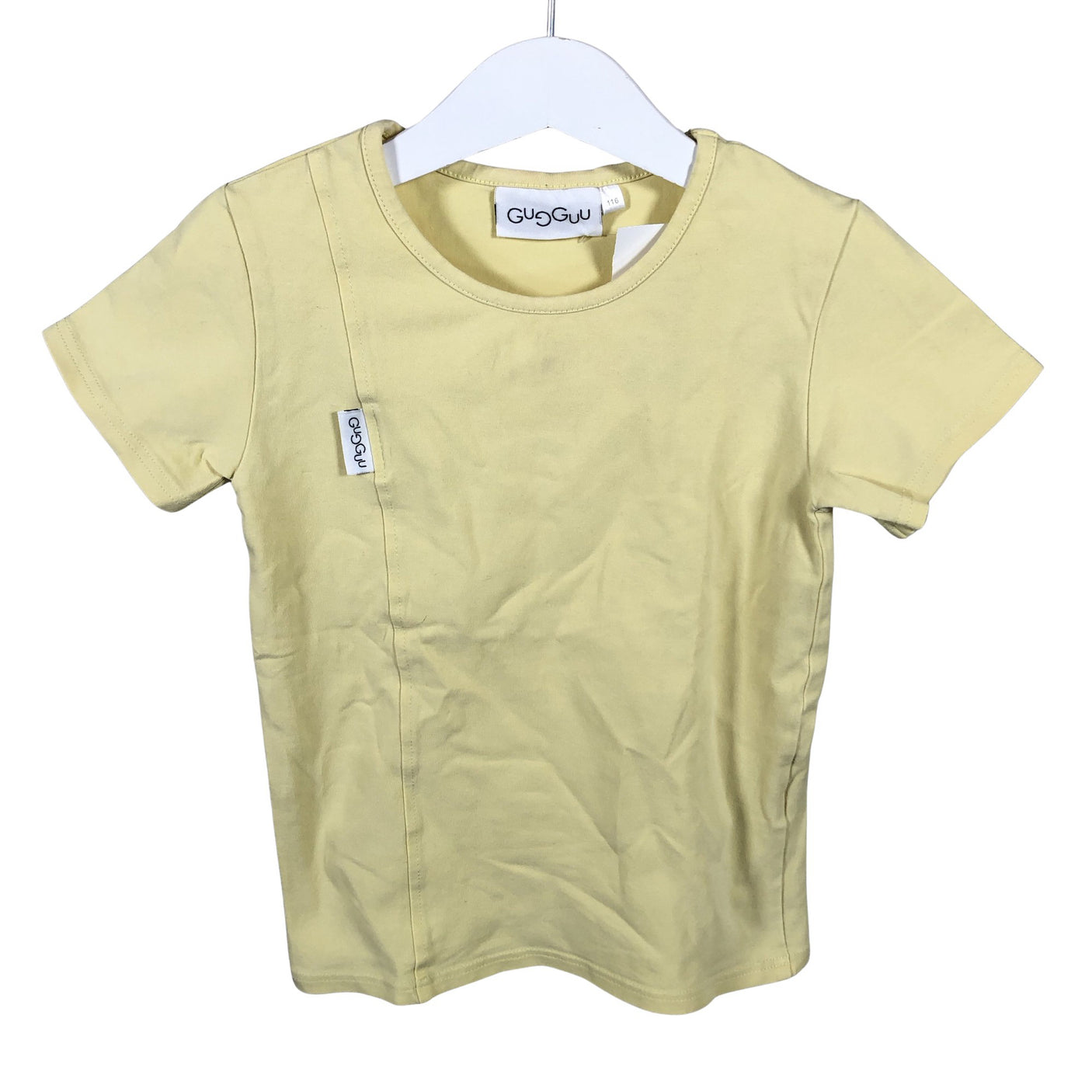 Unisex Gugguu - T-shirt, size 110 - 116 - Yellow (1)