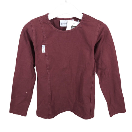 Unisex Gugguu - Tricot shirt, size 110 - 116 - Wine red ()