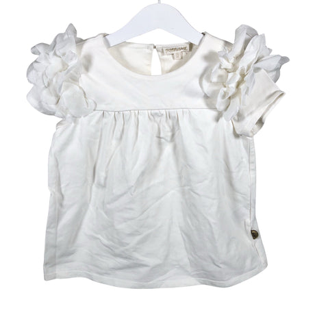 Unisex POMPdeLUX - Tricot dress, size 110 - 116 - White ()