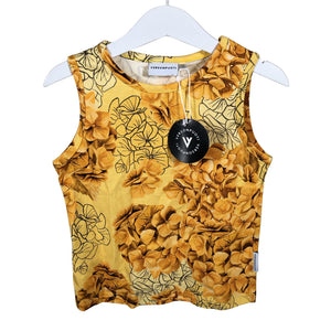 Unisex Versonpuoti - Tricot tank top, size 104 - 110 - Yellow (1)