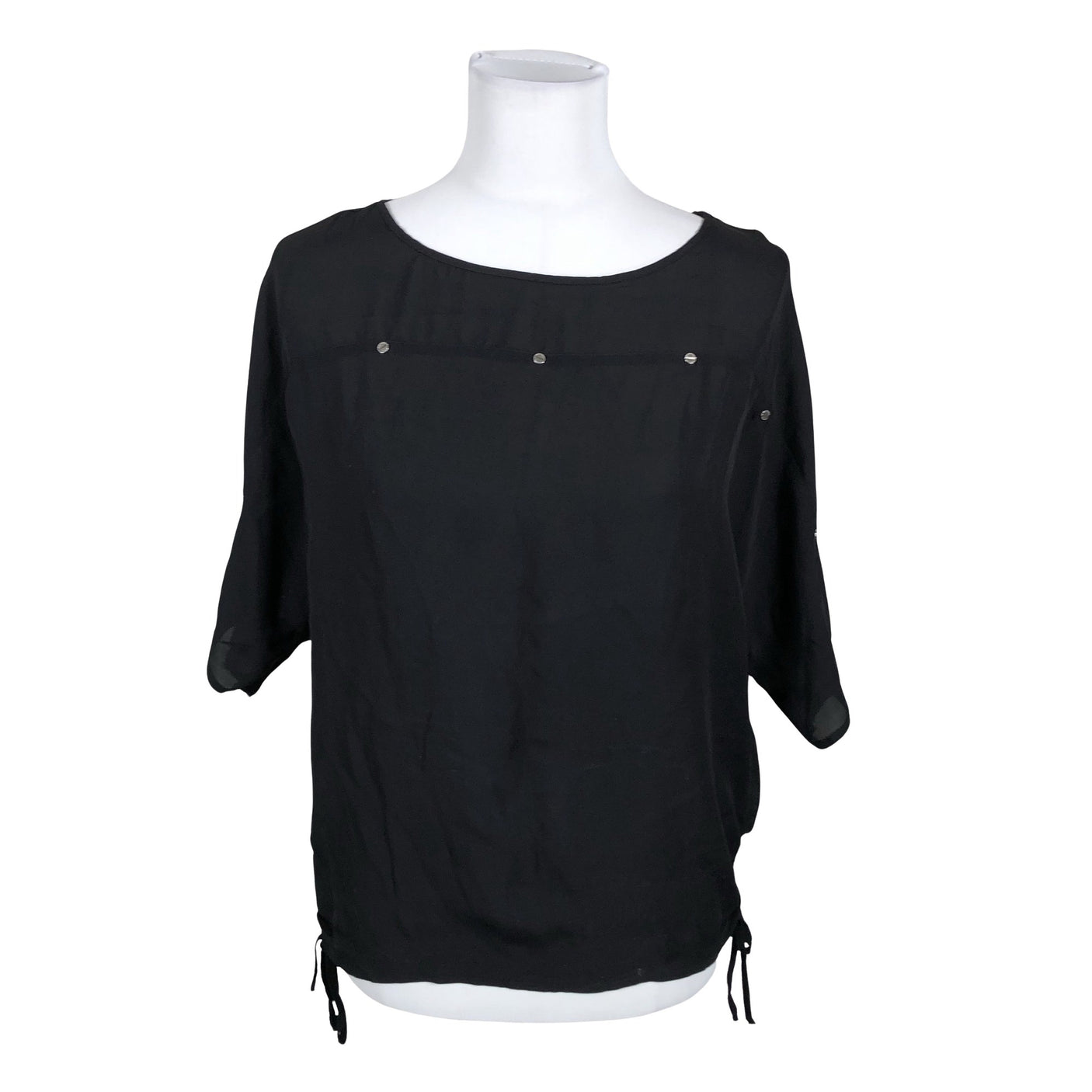 Unisex Michael Kors - Short-sleeved blouse, size 38 - Black (1)