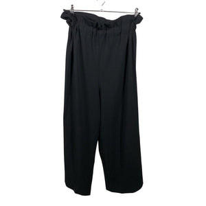 Unisex Ganni - Schiffon trousers, size 38 - Black (1)