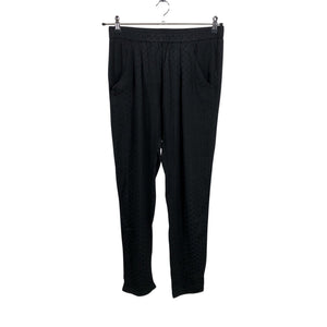 Unisex Uterqüe - Schiffon trousers, size 38 - Black (1)