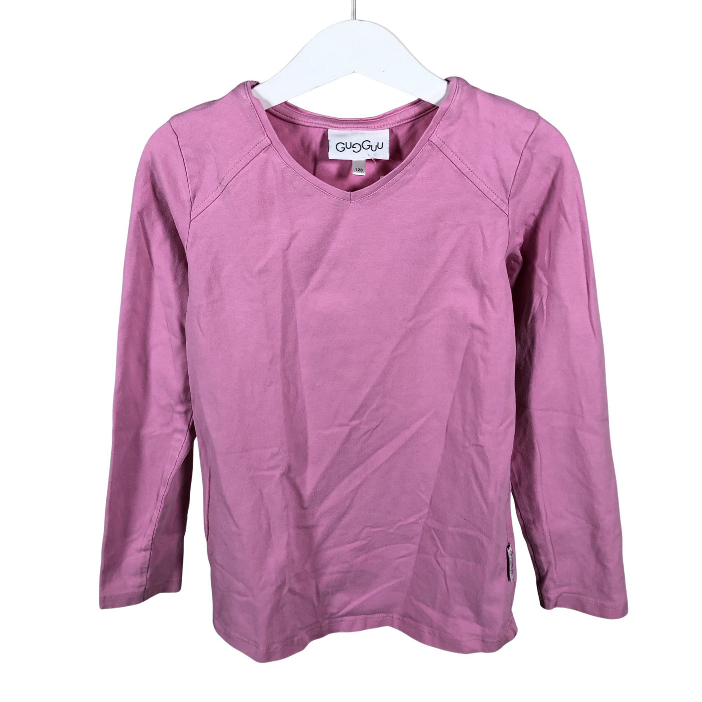 Unisex Gugguu - Tricot shirt, size 122 - 128 - Light pink (1)