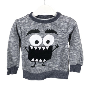 Unisex Bogi - Sweatshirt, size 104 - 110 - Gray (1)