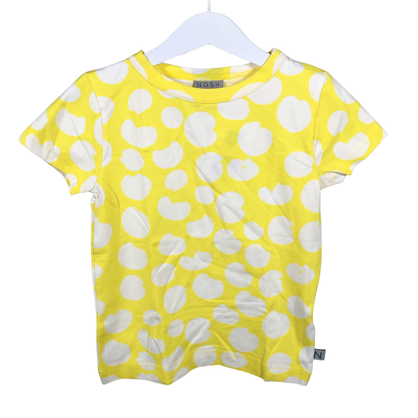 Unisex NOSH - T-shirt, size 110 - 116 - Yellow (1)