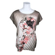Unisex Taifun - Short-sleeved blouse, size 38 - Gray ()
