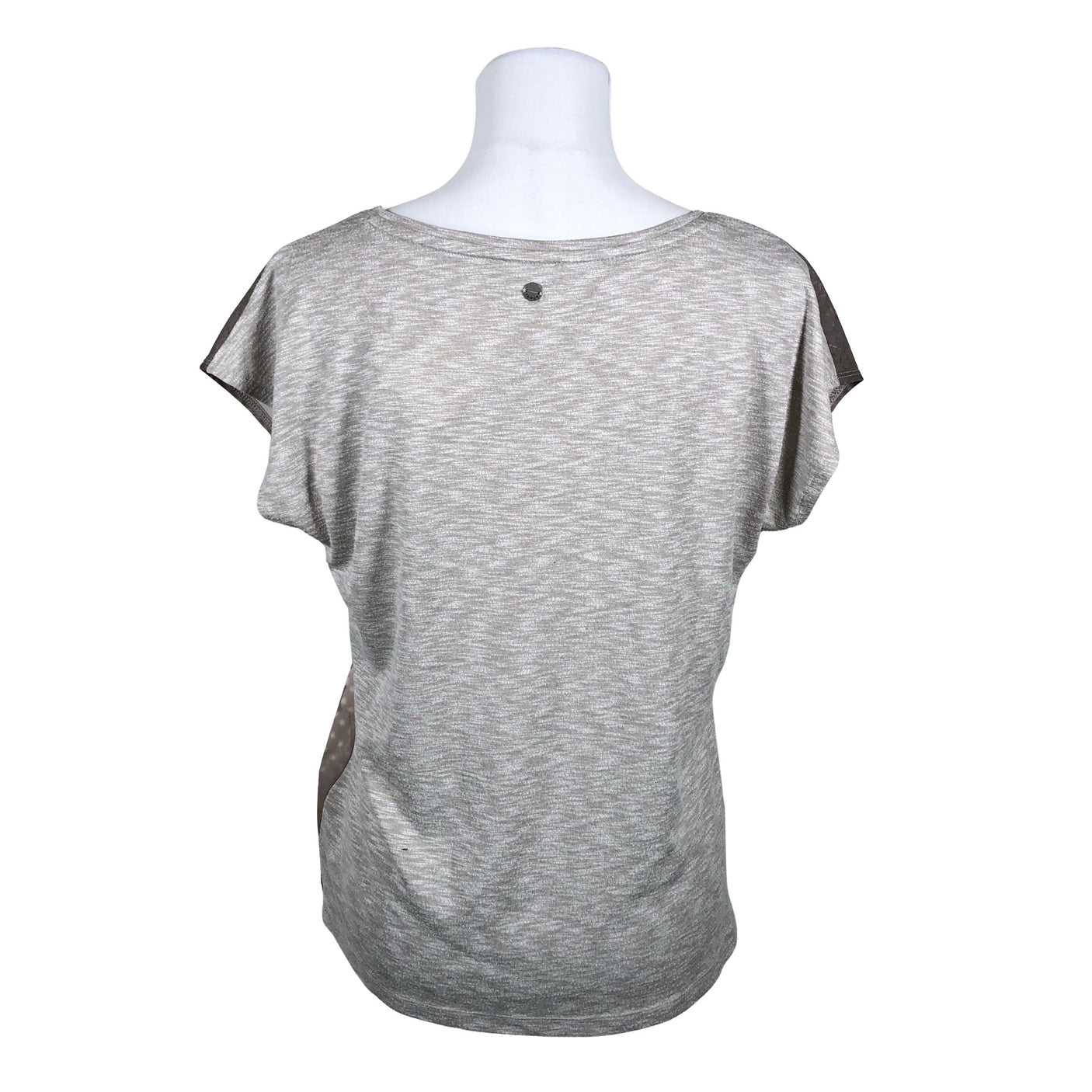 Unisex Taifun - Short-sleeved blouse, size 38 - Gray (2)