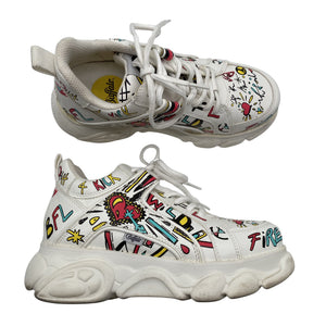 Unisex Buffalo - Casual sneakers, size 39 - White (1)