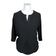 Unisex Summum Woman - Schiffon dress, size 36 - Black ()