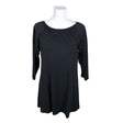 Unisex Nanso - Tricot tunic, size 38 - Black ()