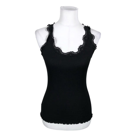 Unisex Rosemunde - Tricot tank top, size 36 - Black ()