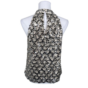 Unisex Lipsy London - Party top, size 40 - Beige (2)