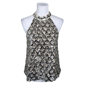 Unisex Lipsy London - Party top, size 40 - Beige (1)