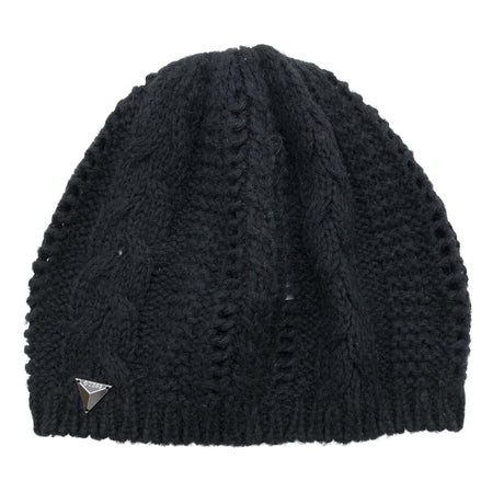 Unisex Guess - Lightweight beanie, size 52 - 54 cm - Black ()