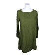 Unisex Benetton - Schiffon dress, size 38 - Green ()