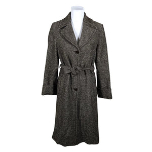 Unisex Benetton - Wool coat, size 36 - Brown (1)