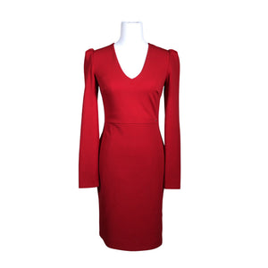 Unisex Morgan - Tricot dress, size 34 - Red (1)