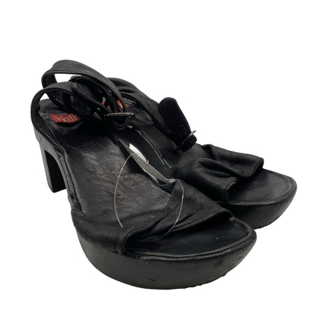 Unisex Vialis - Heeled sandals, size 38 - Black (2)