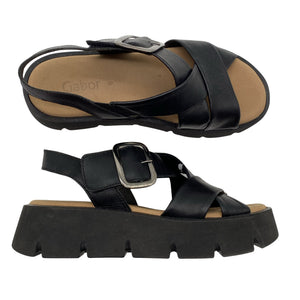 Unisex Gabor - Heeled sandals, size 39 - Black (1)