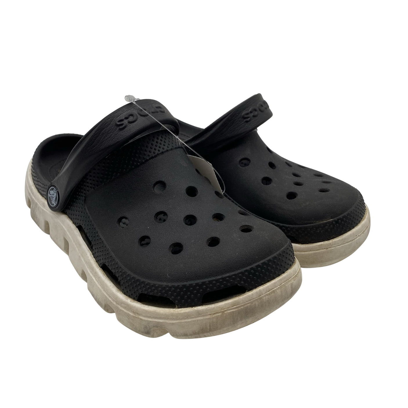 Unisex Crocs - Slip-on shoes, size 38 - Black (2)