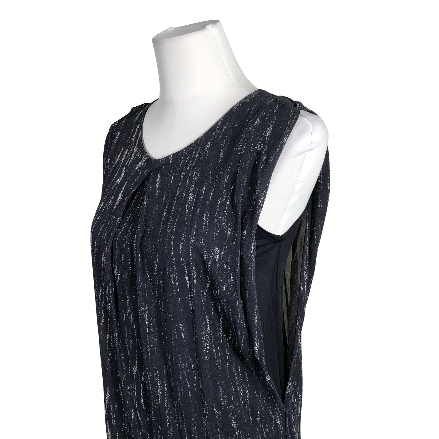 Unisex Filippa K. - Schiffon dress, size 34 - Blue (3)