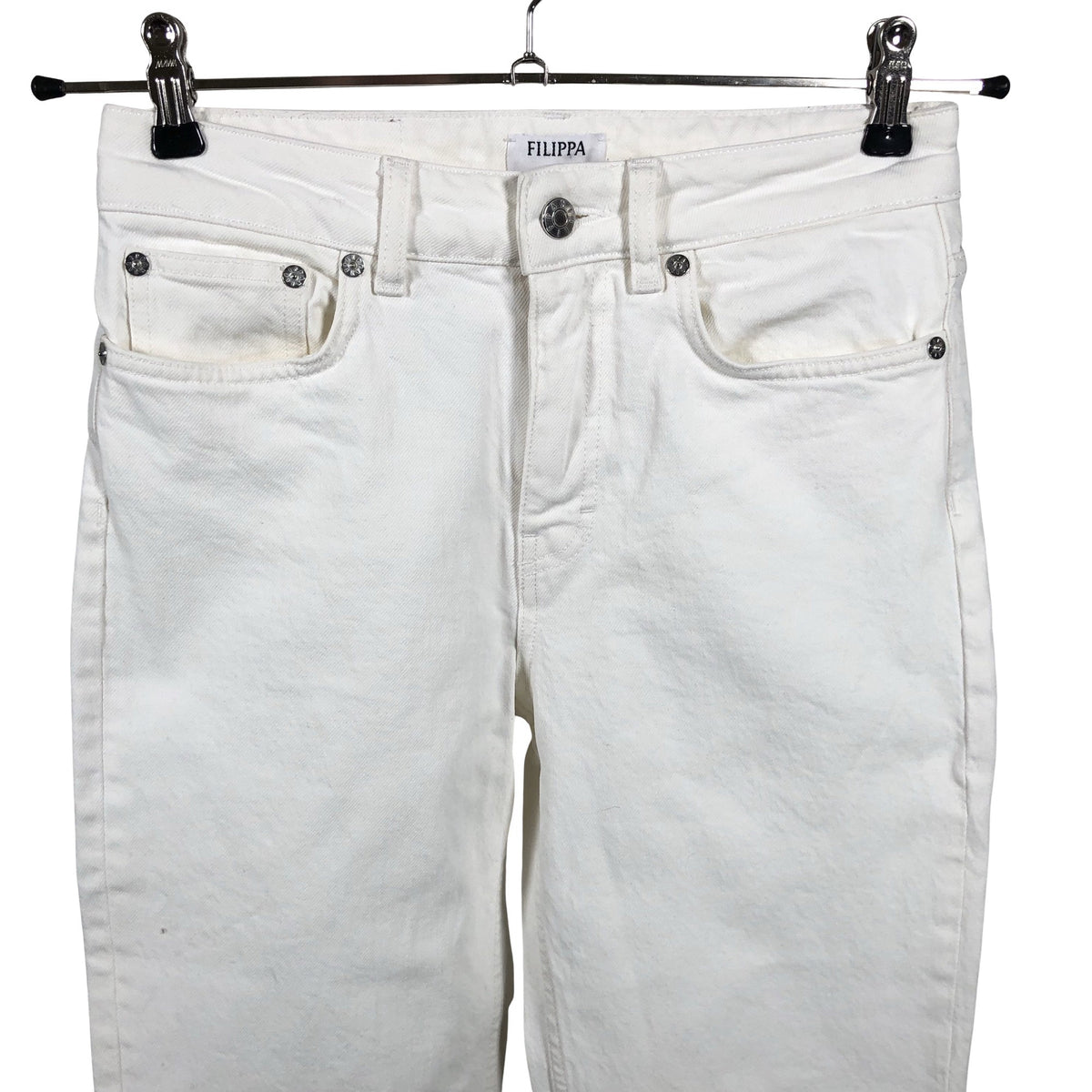 Unisex Filippa K. - Jeans, size W27 - Natural white (2)