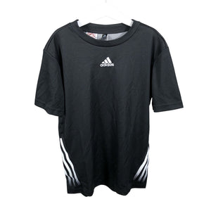 Unisex Adidas - Sports shirt, short sleeve, size 146 - 152 - Black (1)
