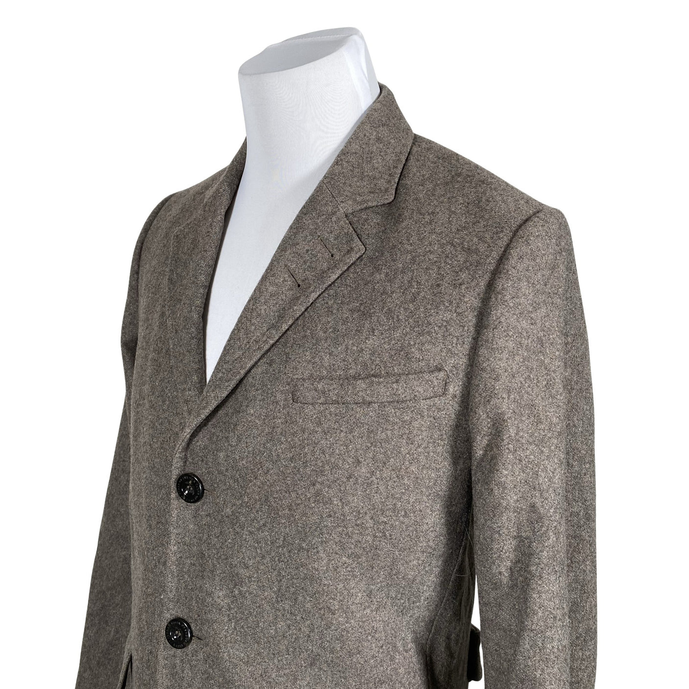 Unisex Tiger of Sweden - Wool coat, size M - Gray (2)