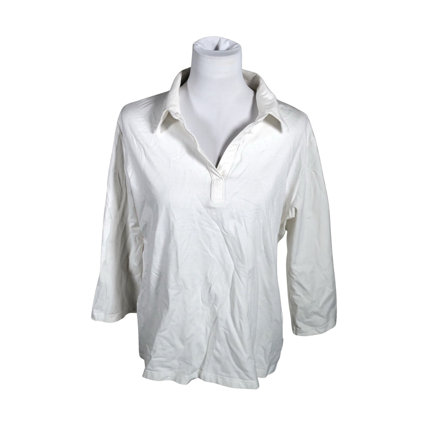 Unisex Nanso - Tricot shirt, size 42 - White (1)