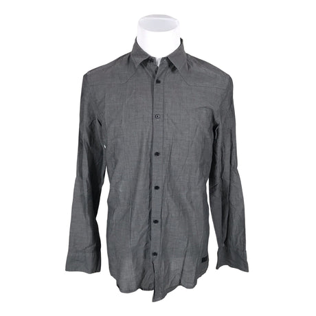 Unisex Tiger of Sweden - Collared shirt, size M - Gray ()