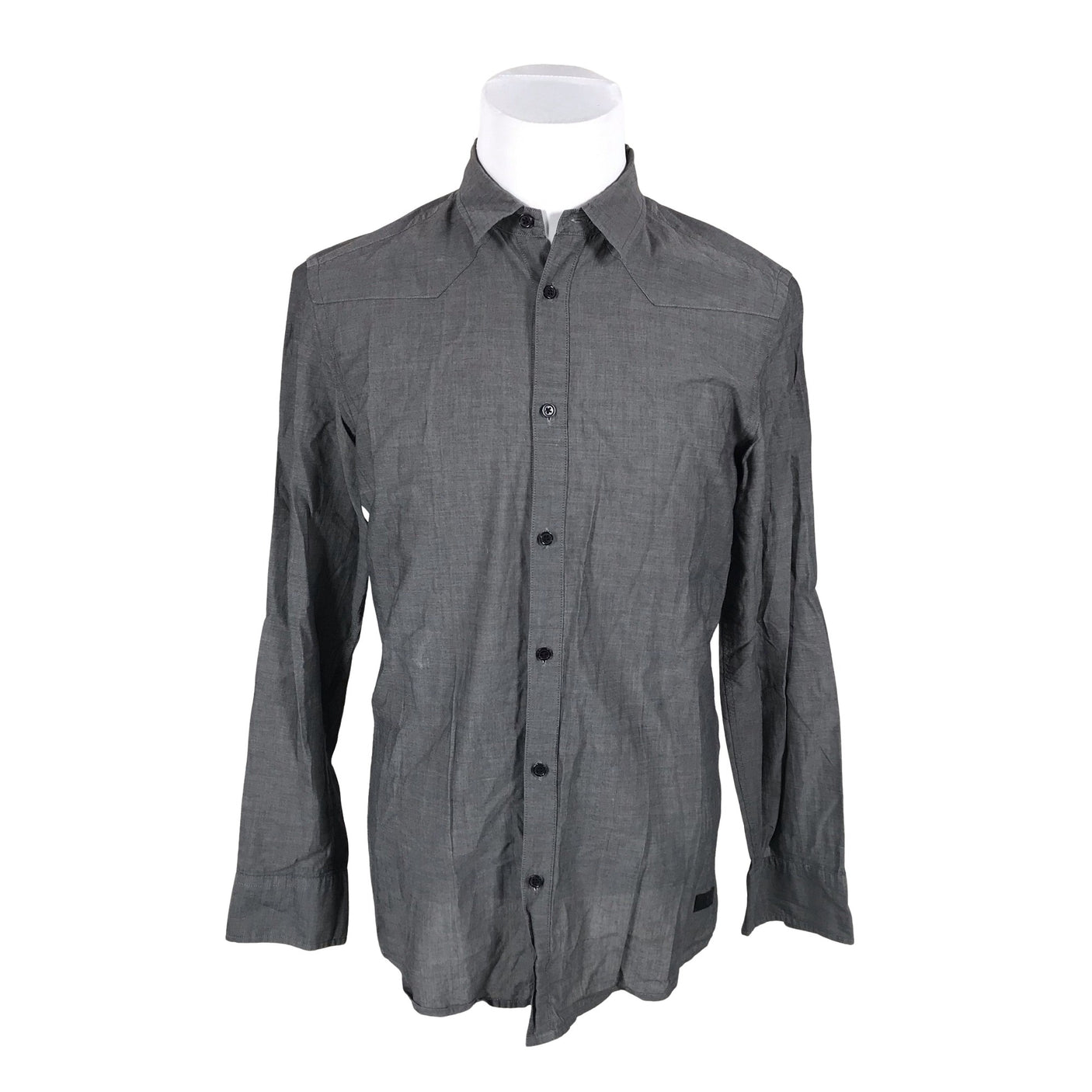 Unisex Tiger of Sweden - Collared shirt, size M - Gray (4)