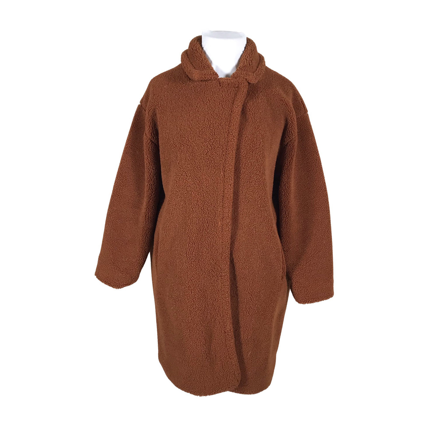 Unisex Soyaconcept - Faux fur coat, size 46 - Brown (1)