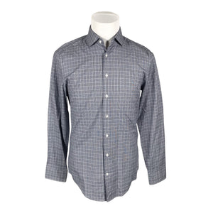 Unisex Seidensticker - Collared shirt, size M - Blue (1)